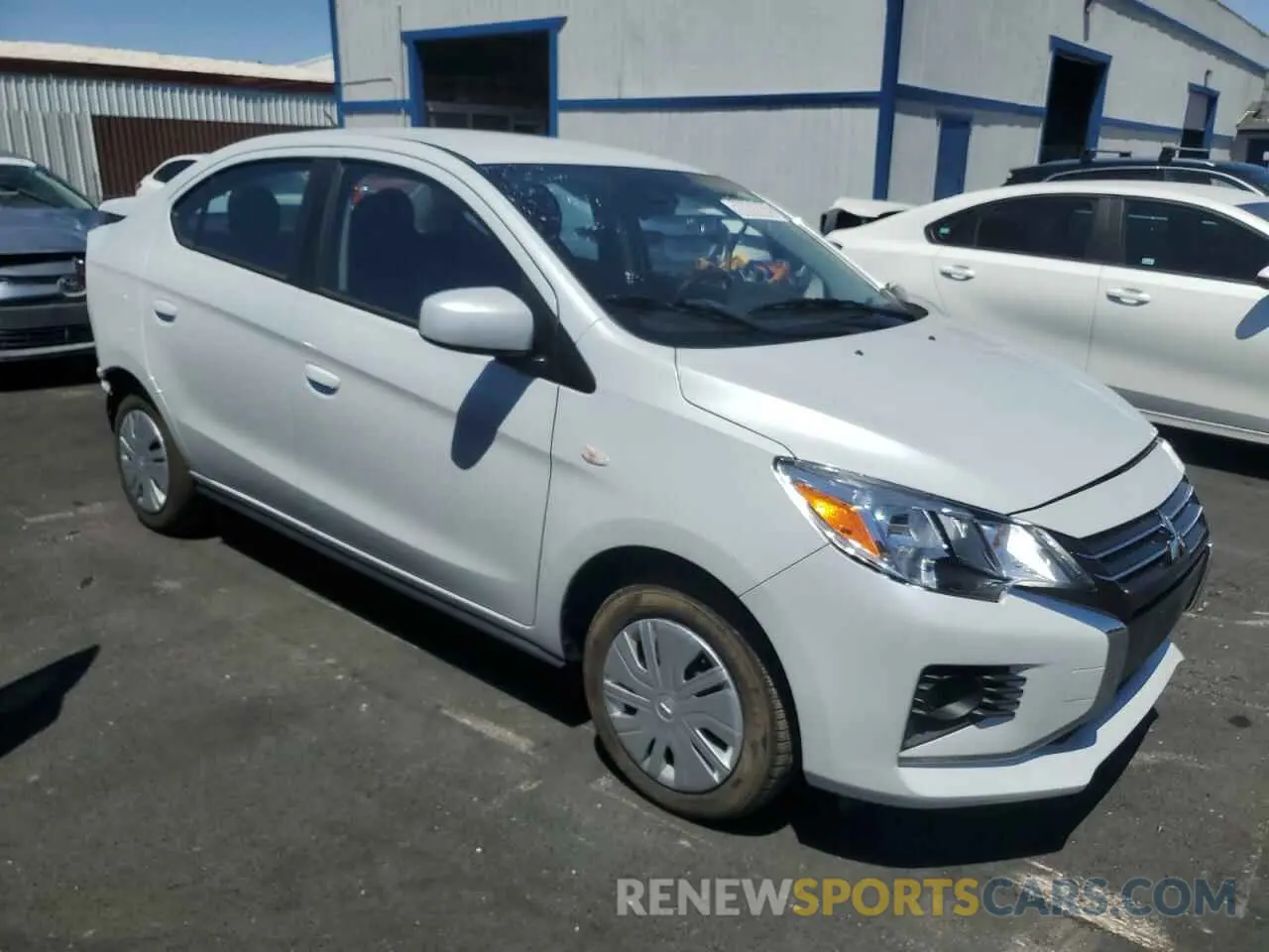 4 Photograph of a damaged car ML32FUFJ6RHF18701 MITSUBISHI MIRAGE 2024