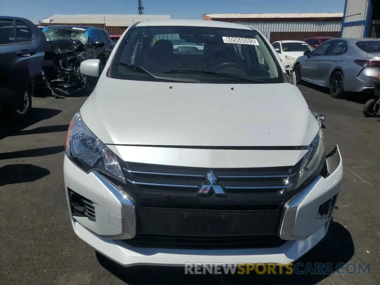 5 Photograph of a damaged car ML32FUFJ6RHF18701 MITSUBISHI MIRAGE 2024