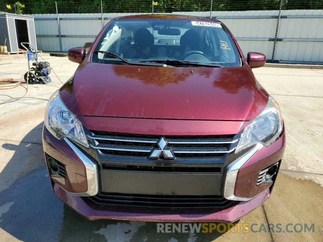 5 Photograph of a damaged car ML32FUFJ7RHF01065 MITSUBISHI MIRAGE 2024