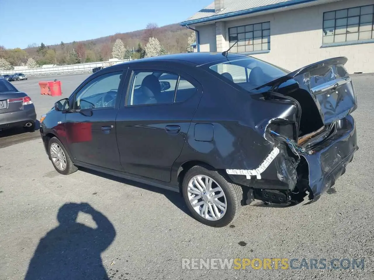 2 Photograph of a damaged car ML32FUFJ7RHF11031 MITSUBISHI MIRAGE 2024