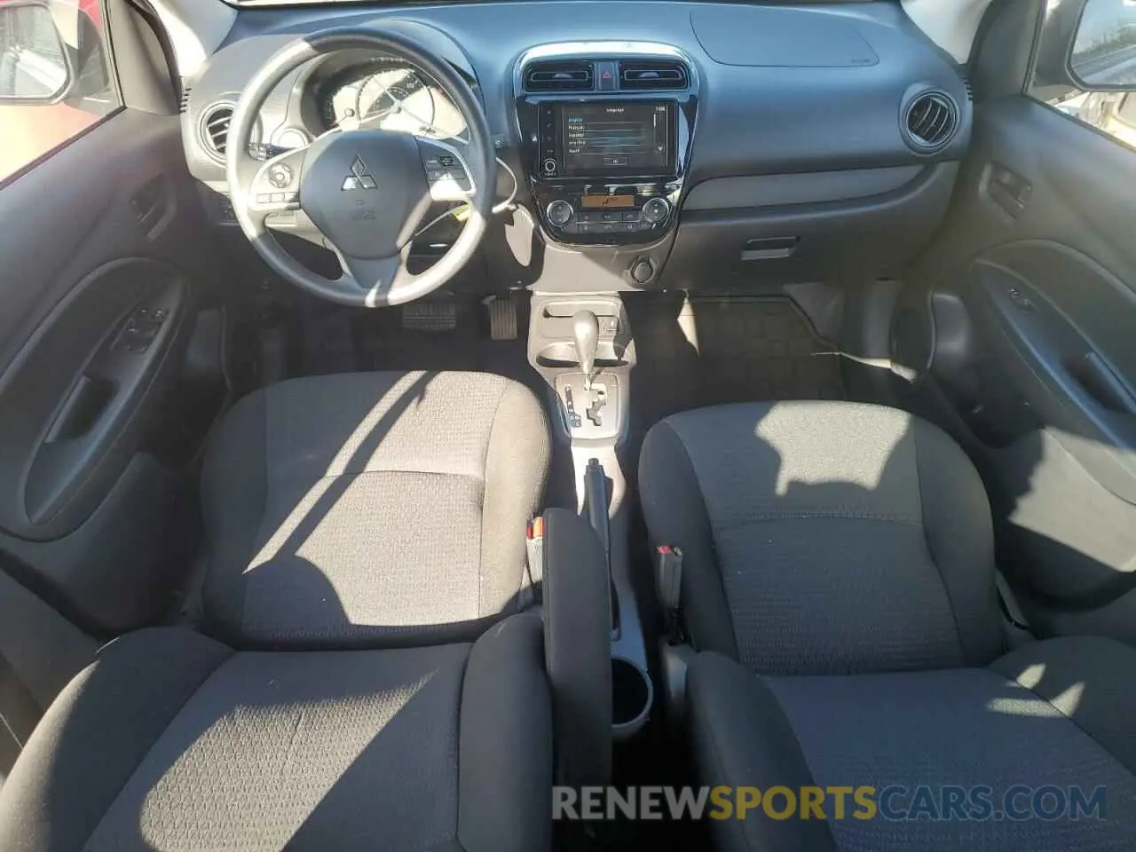 8 Photograph of a damaged car ML32FUFJ7RHF11031 MITSUBISHI MIRAGE 2024