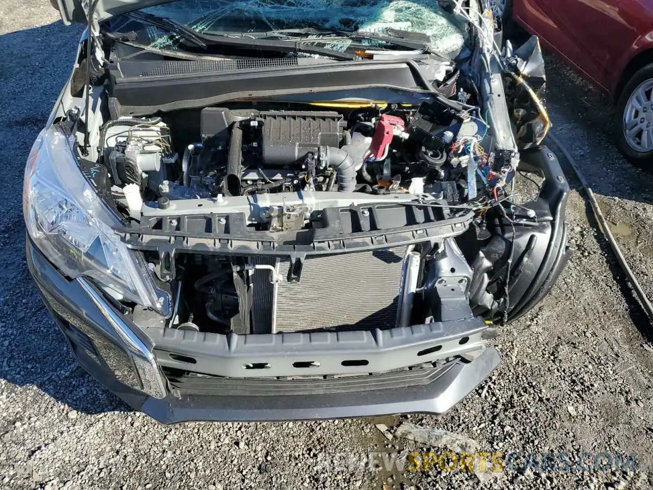 11 Photograph of a damaged car ML32FUFJ7RHF11319 MITSUBISHI MIRAGE 2024