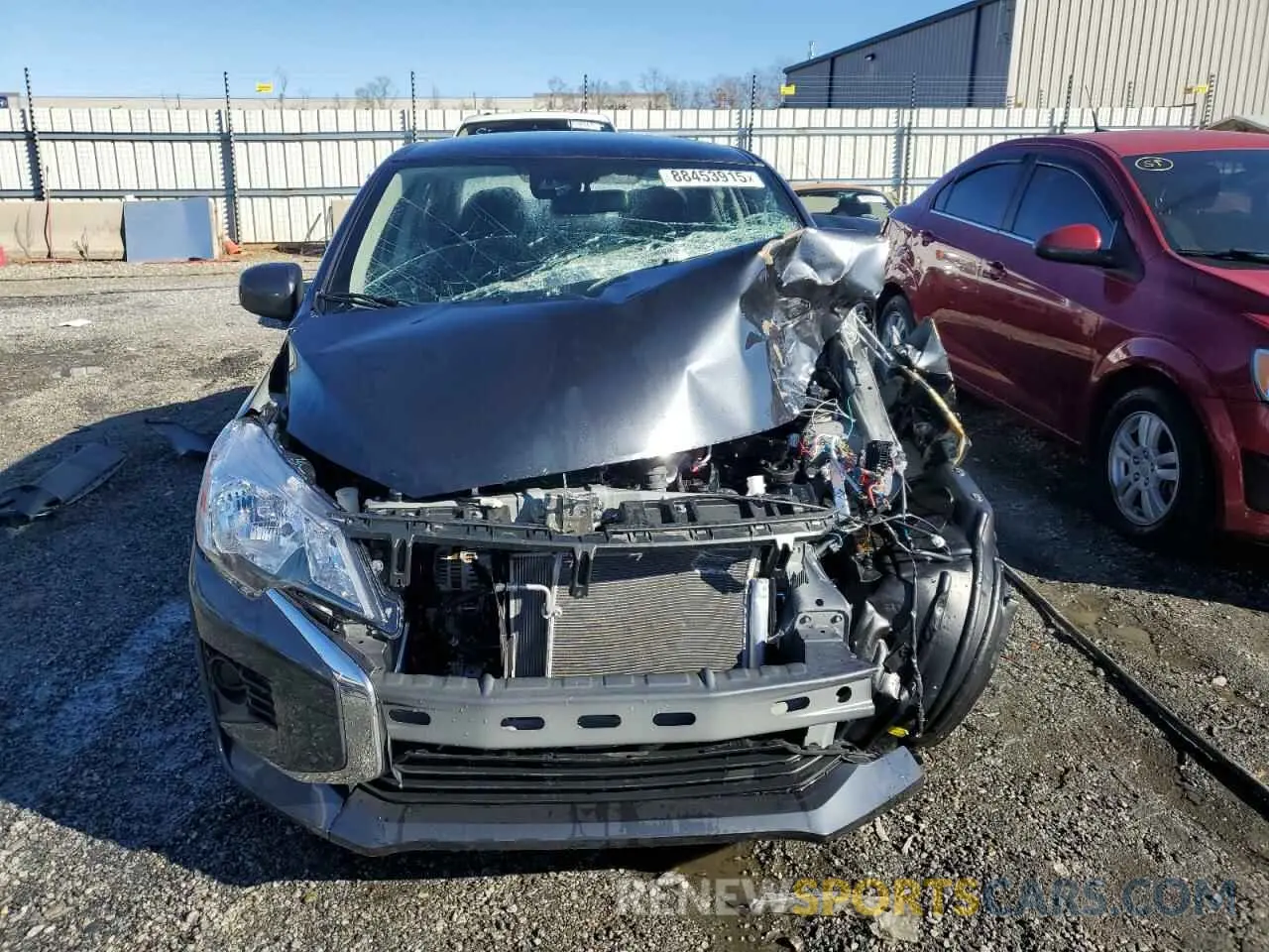 5 Photograph of a damaged car ML32FUFJ7RHF11319 MITSUBISHI MIRAGE 2024