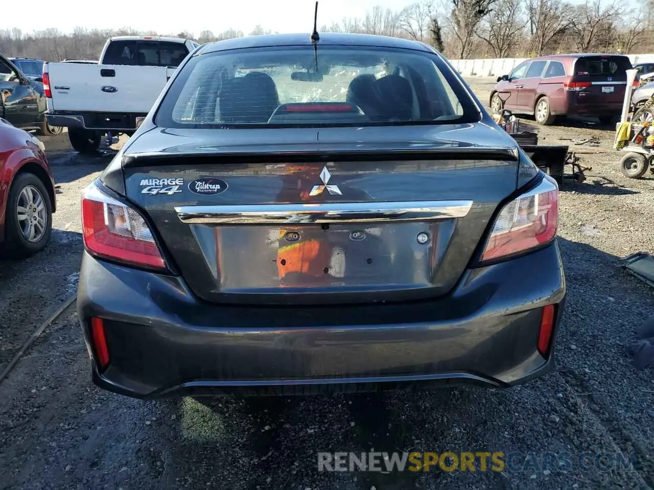 6 Photograph of a damaged car ML32FUFJ7RHF11319 MITSUBISHI MIRAGE 2024