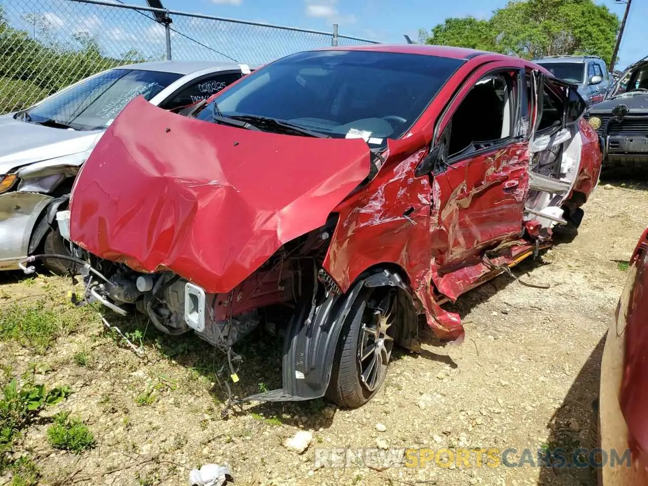 1 Photograph of a damaged car ML32FUFJ7RHF11370 MITSUBISHI MIRAGE 2024