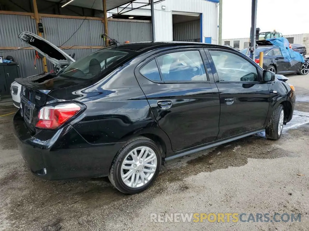 3 Photograph of a damaged car ML32FUFJ7RHF12745 MITSUBISHI MIRAGE 2024
