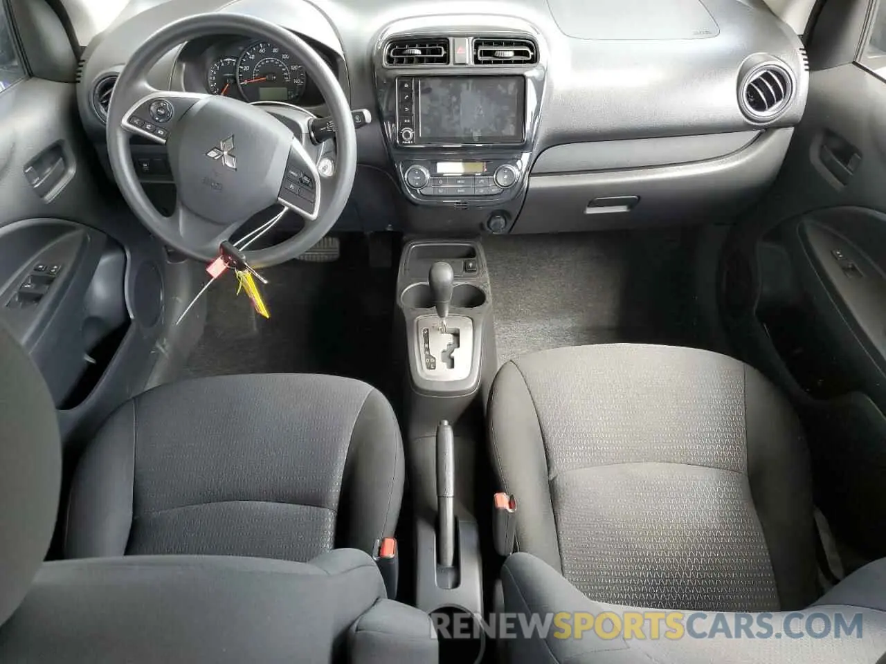 8 Photograph of a damaged car ML32FUFJ7RHF12745 MITSUBISHI MIRAGE 2024