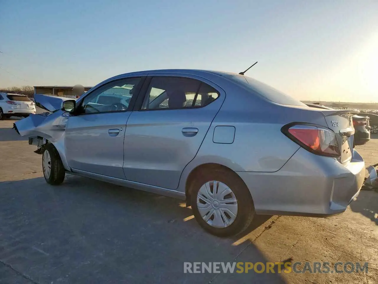2 Photograph of a damaged car ML32FUFJ7RHF17153 MITSUBISHI MIRAGE 2024