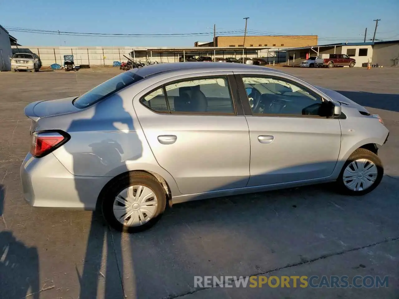 3 Photograph of a damaged car ML32FUFJ7RHF17153 MITSUBISHI MIRAGE 2024