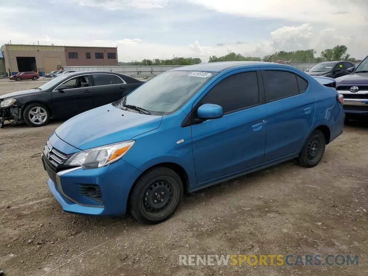 1 Photograph of a damaged car ML32FUFJ8RHF00880 MITSUBISHI MIRAGE 2024