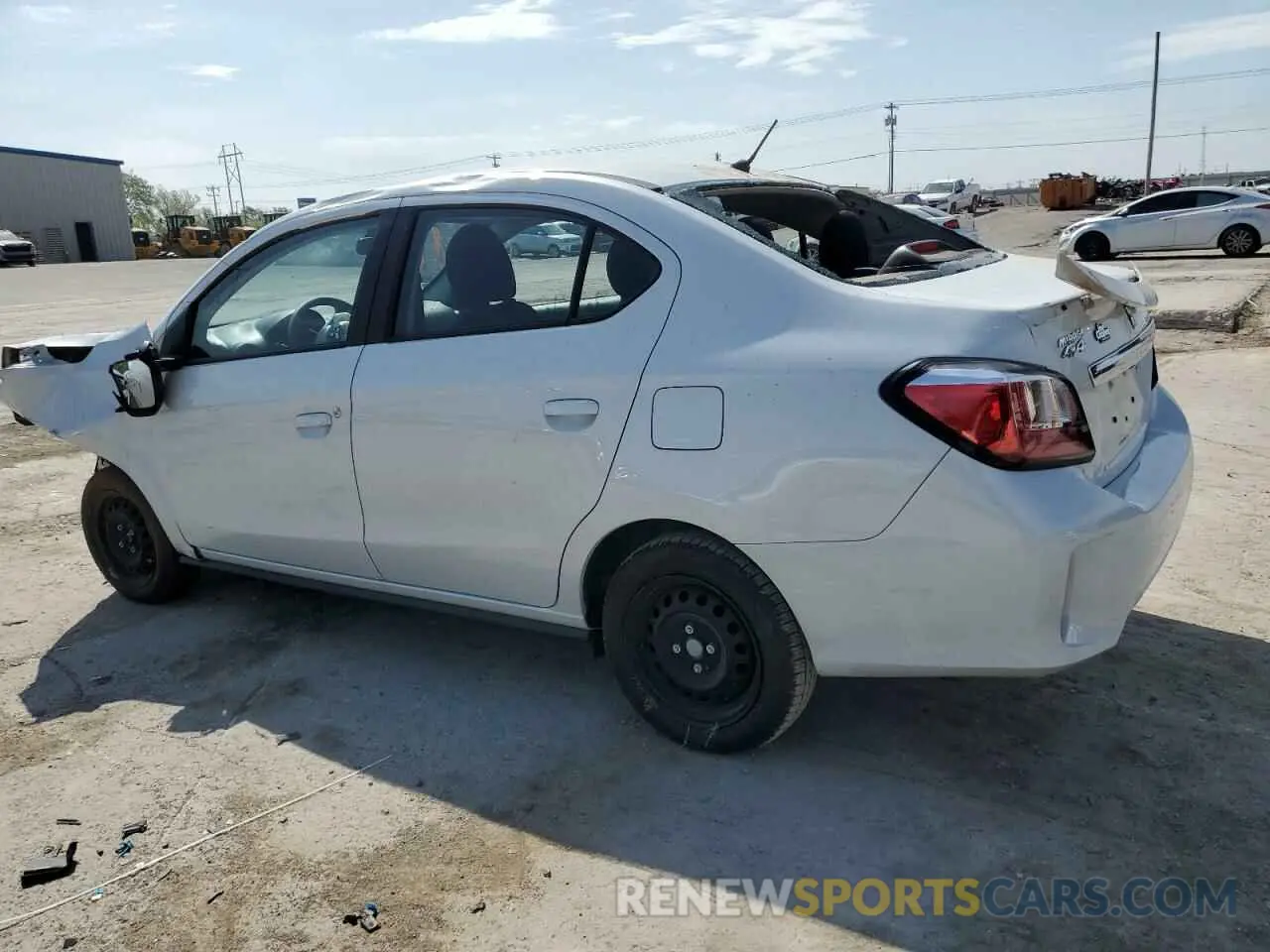 2 Photograph of a damaged car ML32FUFJ8RHF03407 MITSUBISHI MIRAGE 2024