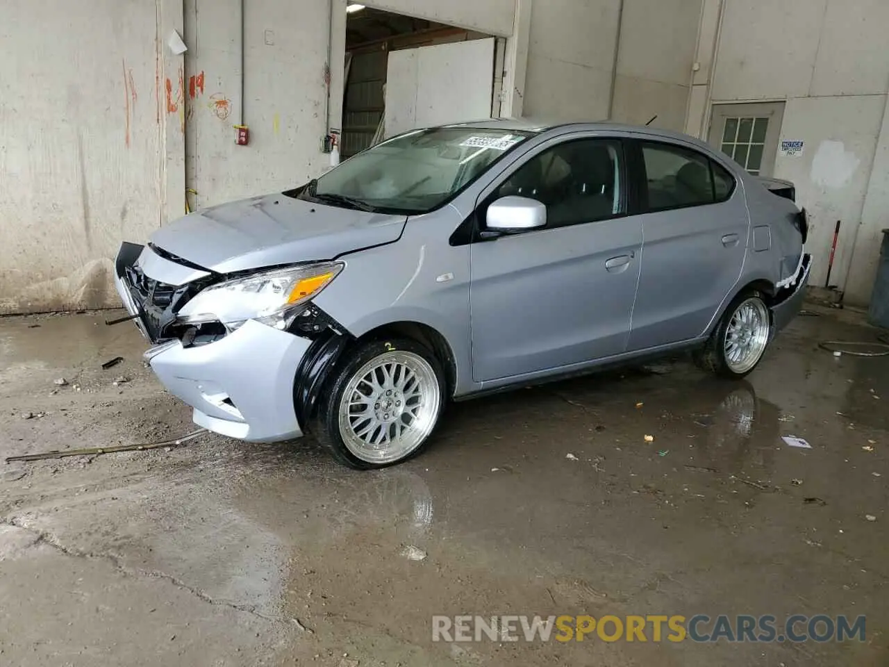 1 Photograph of a damaged car ML32FUFJ8RHF04136 MITSUBISHI MIRAGE 2024