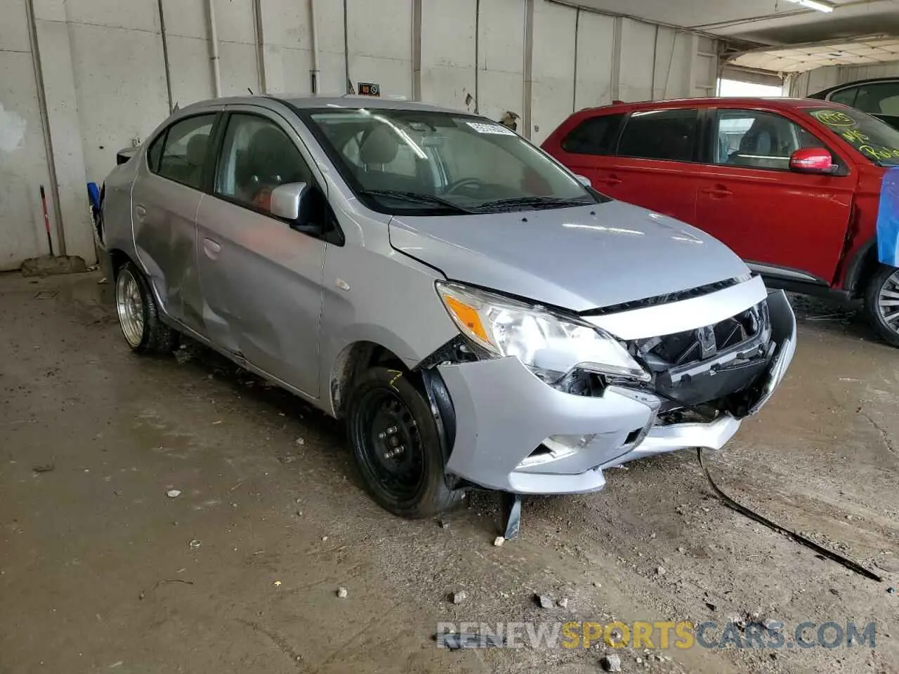 4 Photograph of a damaged car ML32FUFJ8RHF04136 MITSUBISHI MIRAGE 2024