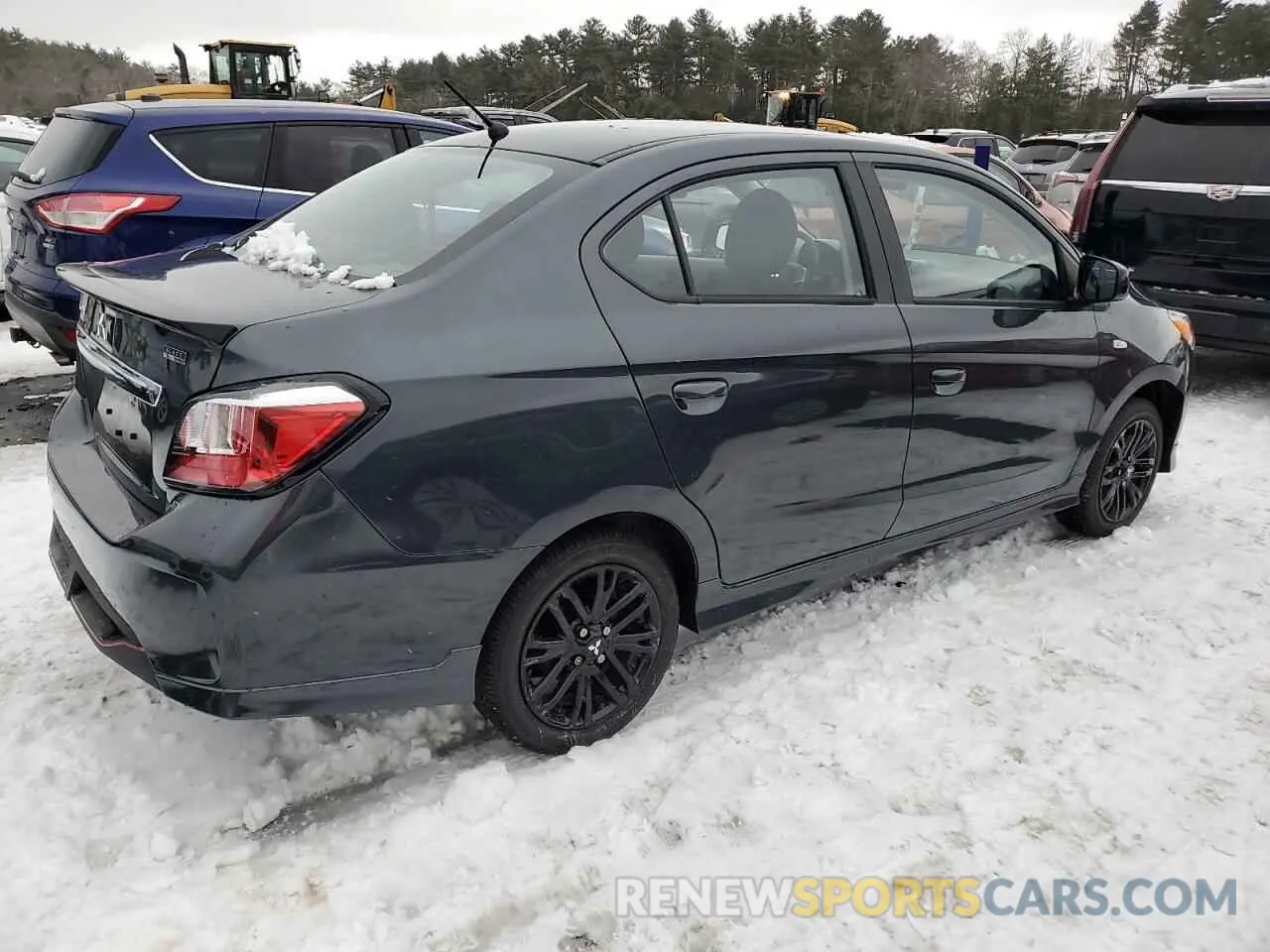 3 Photograph of a damaged car ML32FUFJ8RHF11877 MITSUBISHI MIRAGE 2024
