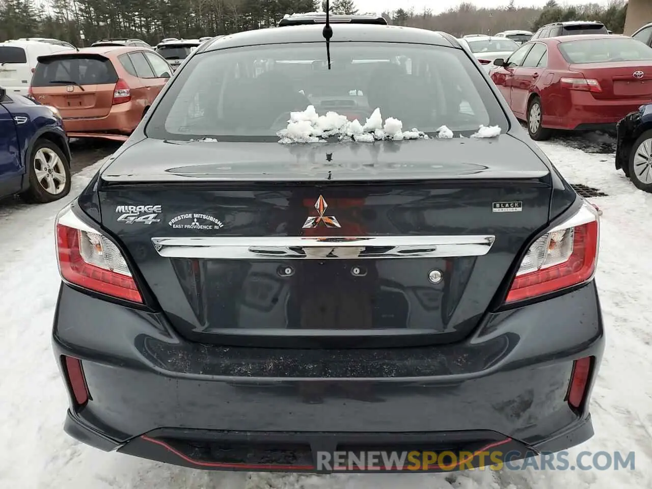 6 Photograph of a damaged car ML32FUFJ8RHF11877 MITSUBISHI MIRAGE 2024