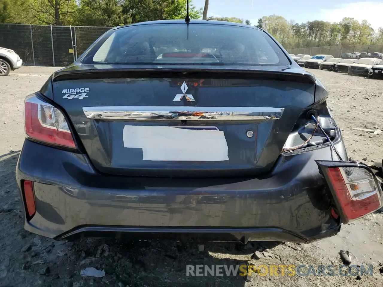 6 Photograph of a damaged car ML32FUFJ8RHF17307 MITSUBISHI MIRAGE 2024
