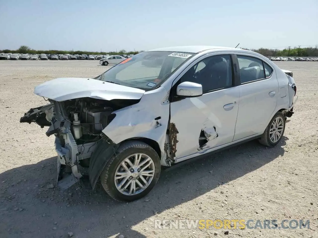 1 Photograph of a damaged car ML32FUFJ9RHF01259 MITSUBISHI MIRAGE 2024