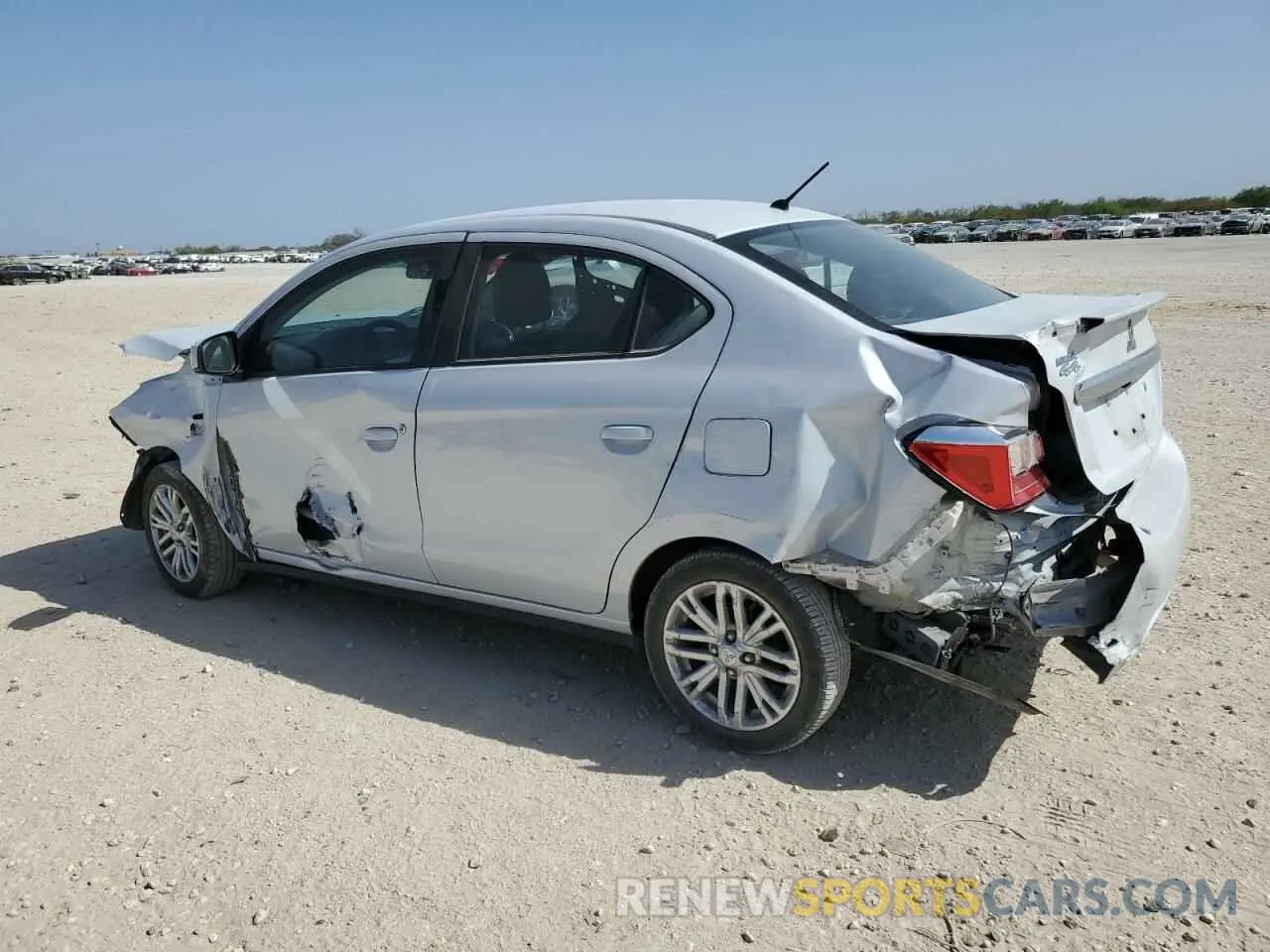 2 Photograph of a damaged car ML32FUFJ9RHF01259 MITSUBISHI MIRAGE 2024