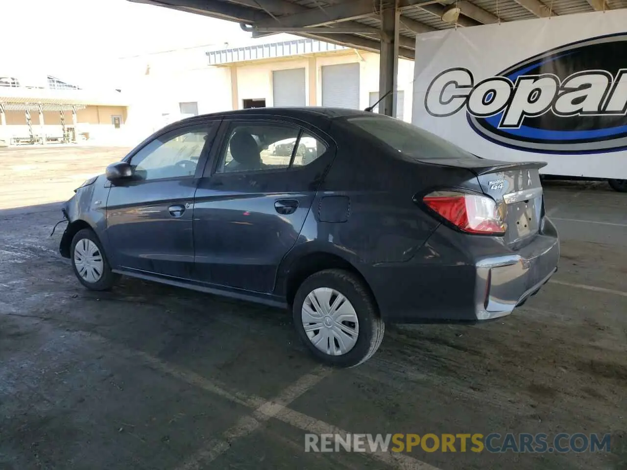 2 Photograph of a damaged car ML32FUFJ9RHF01357 MITSUBISHI MIRAGE 2024
