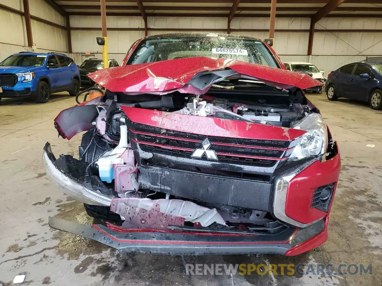 5 Photograph of a damaged car ML32FUFJ9RHF05652 MITSUBISHI MIRAGE 2024