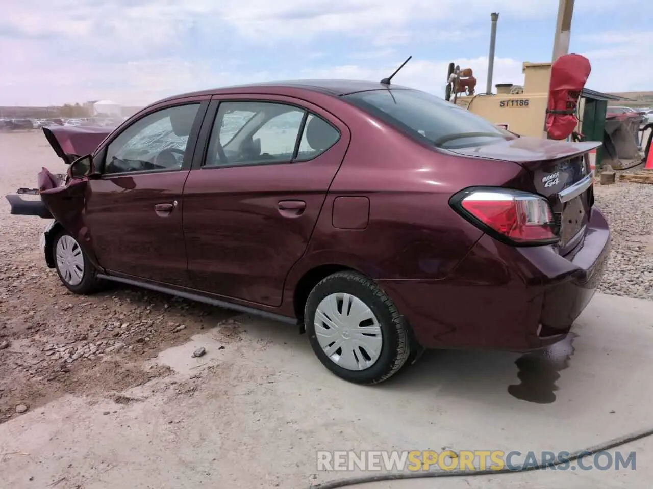 2 Photograph of a damaged car ML32FUFJ9RHF10219 MITSUBISHI MIRAGE 2024