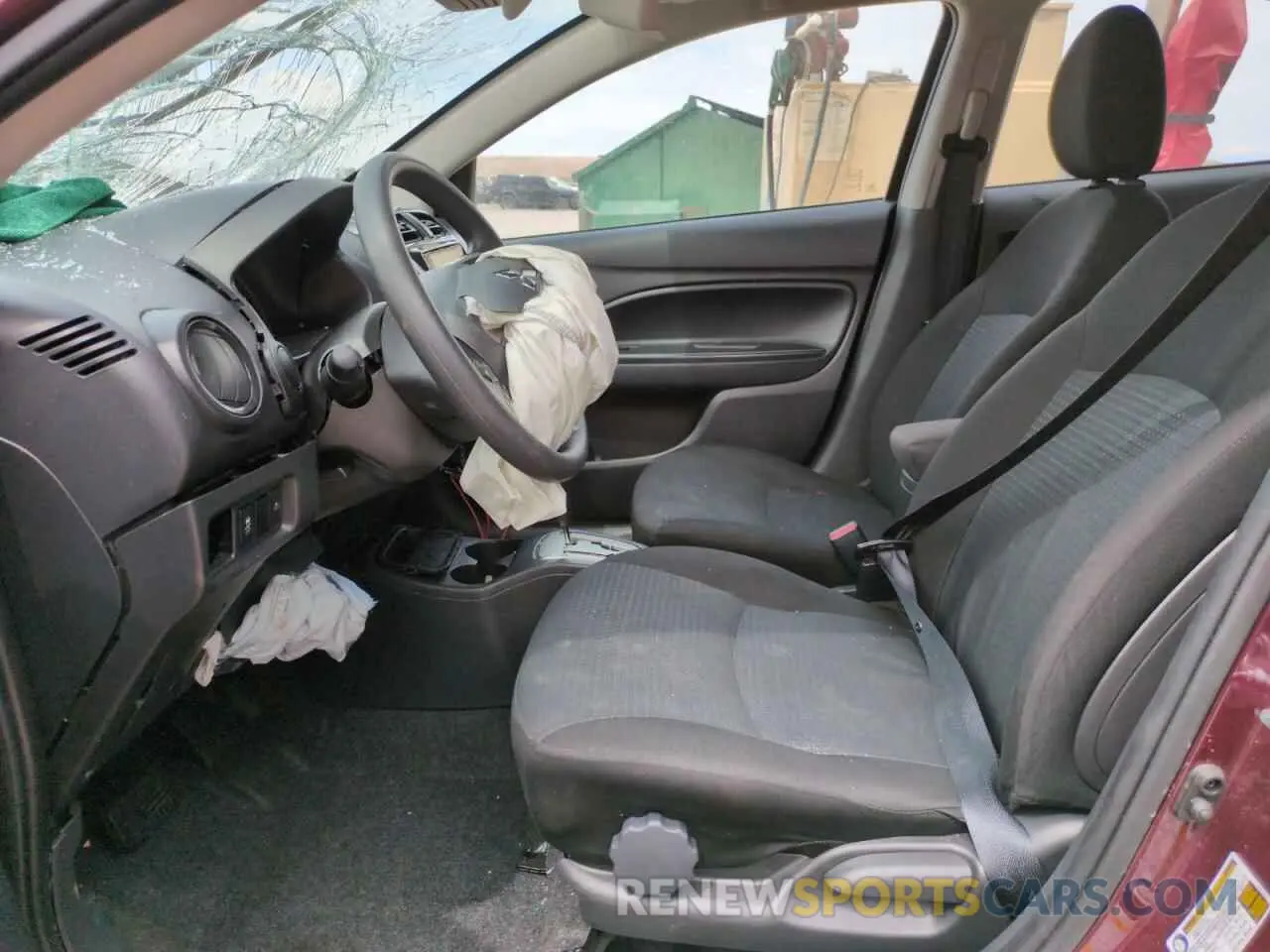 7 Photograph of a damaged car ML32FUFJ9RHF10219 MITSUBISHI MIRAGE 2024