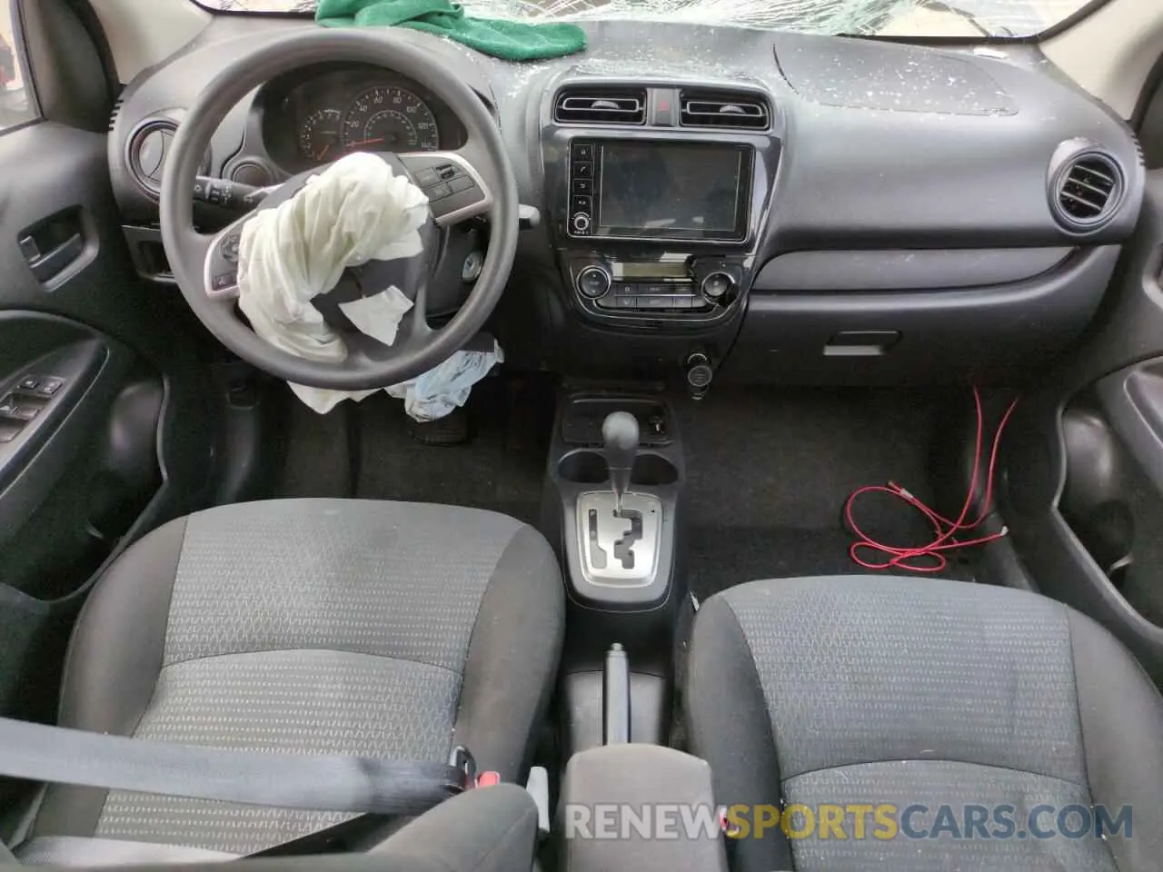 8 Photograph of a damaged car ML32FUFJ9RHF10219 MITSUBISHI MIRAGE 2024