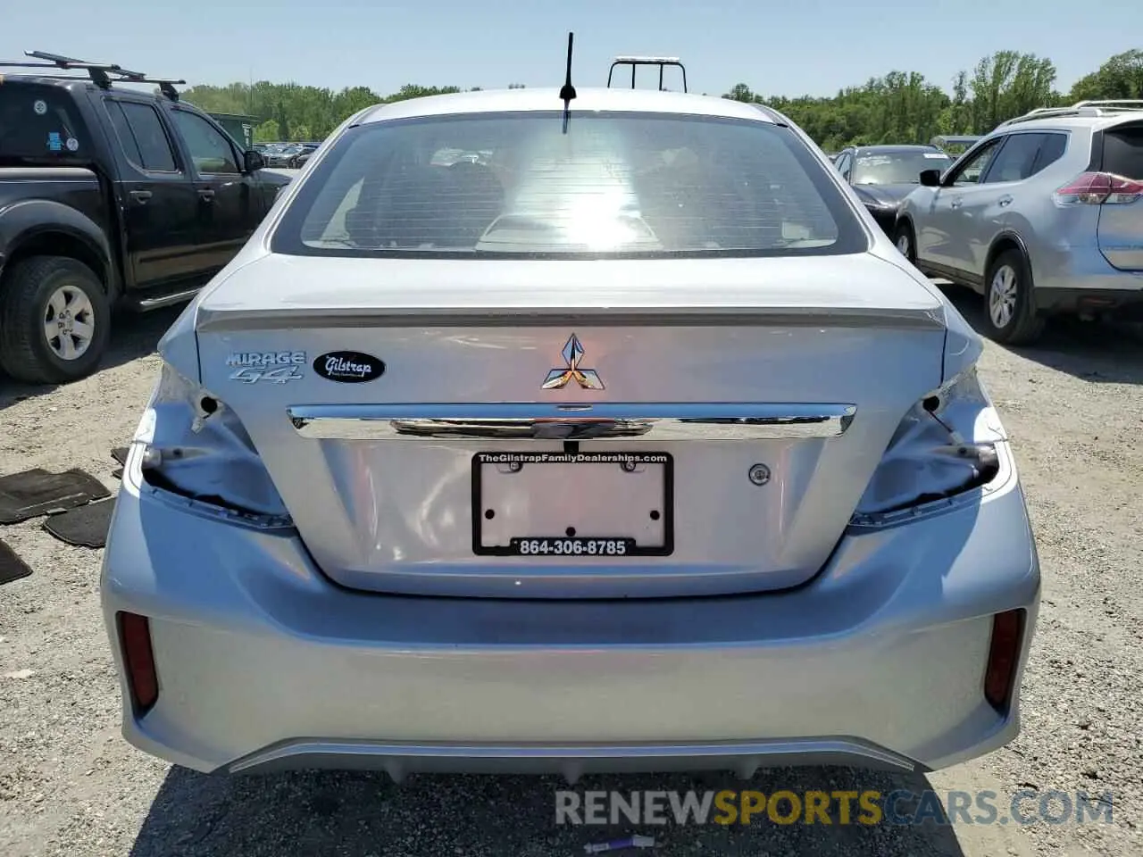 6 Photograph of a damaged car ML32FUFJ9RHF15498 MITSUBISHI MIRAGE 2024