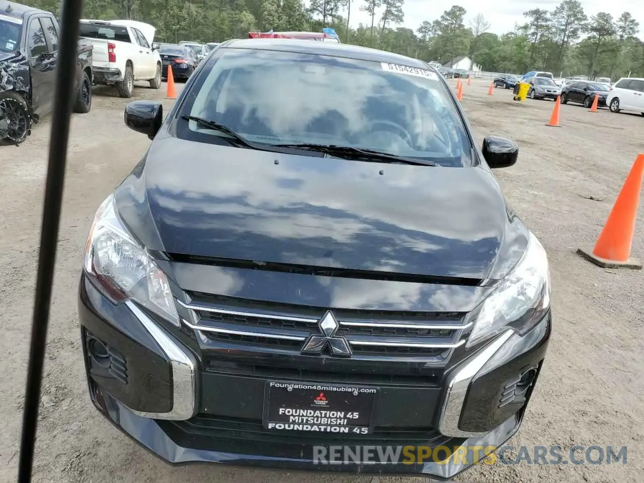 5 Photograph of a damaged car ML32FUFJ9RHF17557 MITSUBISHI MIRAGE 2024