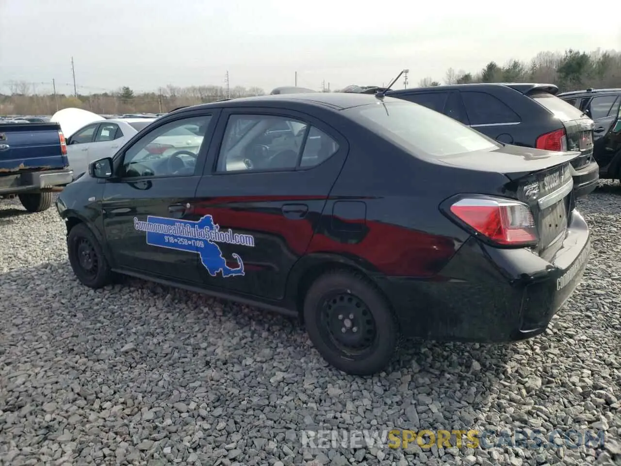 2 Photograph of a damaged car ML32FUFJXRHF01111 MITSUBISHI MIRAGE 2024