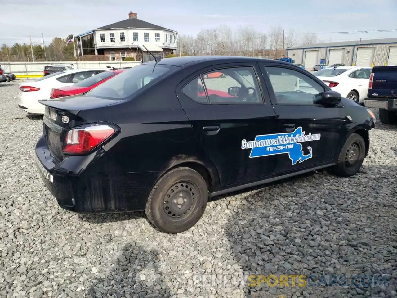 3 Photograph of a damaged car ML32FUFJXRHF01111 MITSUBISHI MIRAGE 2024