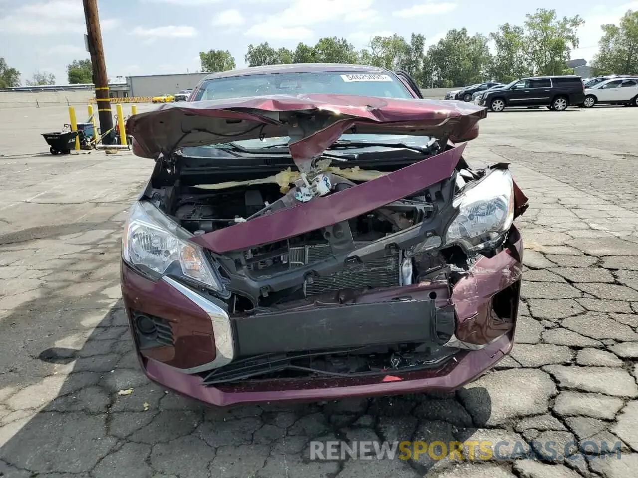5 Photograph of a damaged car ML32FUFJXRHF01755 MITSUBISHI MIRAGE 2024