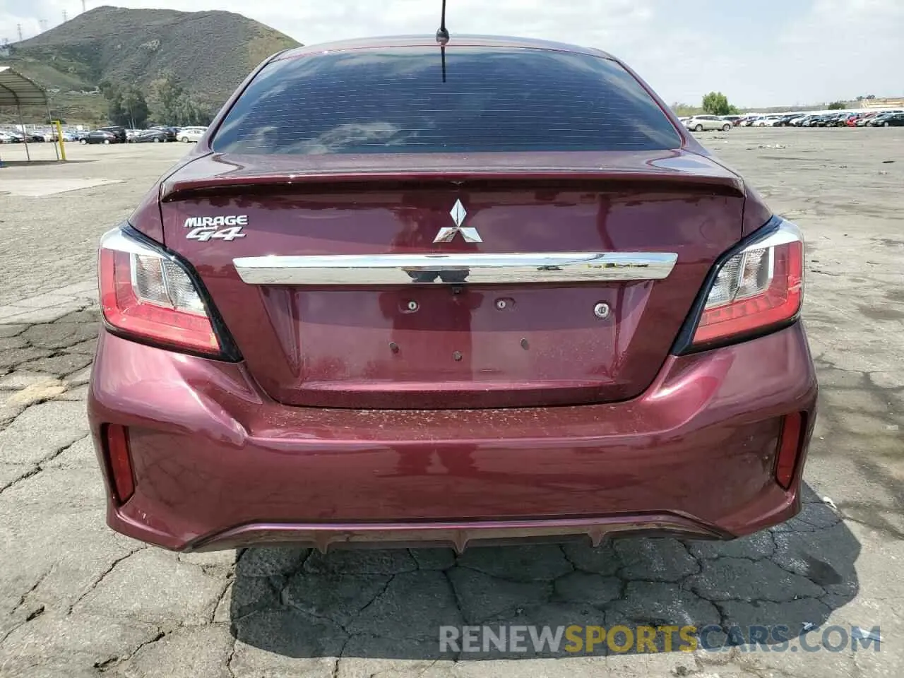 6 Photograph of a damaged car ML32FUFJXRHF01755 MITSUBISHI MIRAGE 2024