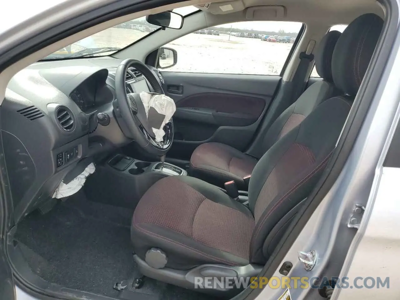 7 Photograph of a damaged car ML32FUFJXRHF02498 MITSUBISHI MIRAGE 2024