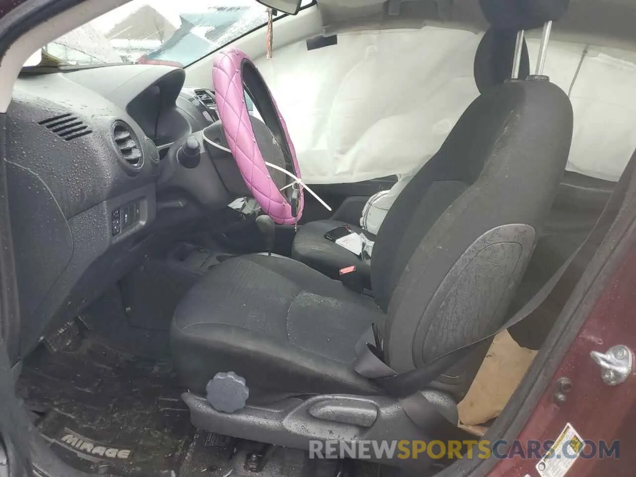 7 Photograph of a damaged car ML32FUFJXRHF09872 MITSUBISHI MIRAGE 2024