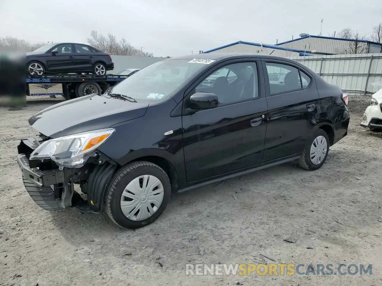 1 Photograph of a damaged car ML32FUFJXRHF10133 MITSUBISHI MIRAGE 2024