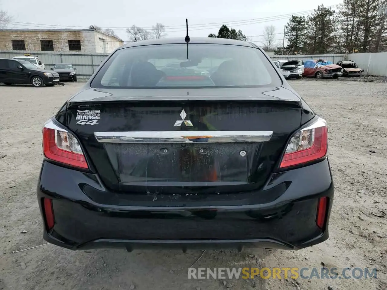 6 Photograph of a damaged car ML32FUFJXRHF10133 MITSUBISHI MIRAGE 2024