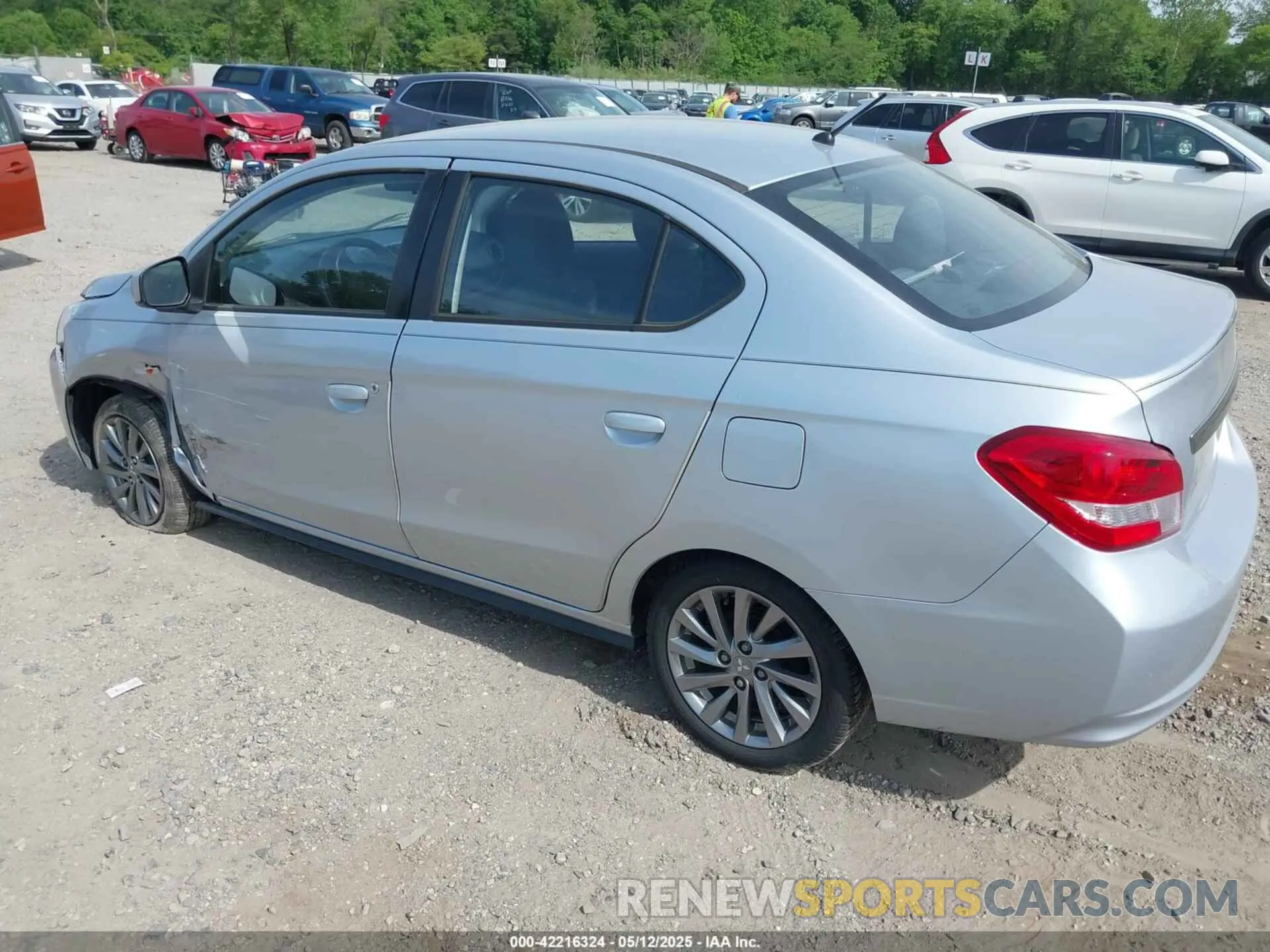 3 Photograph of a damaged car ML32F3FJ0KHF00792 MITSUBISHI MIRAGE G4 2019