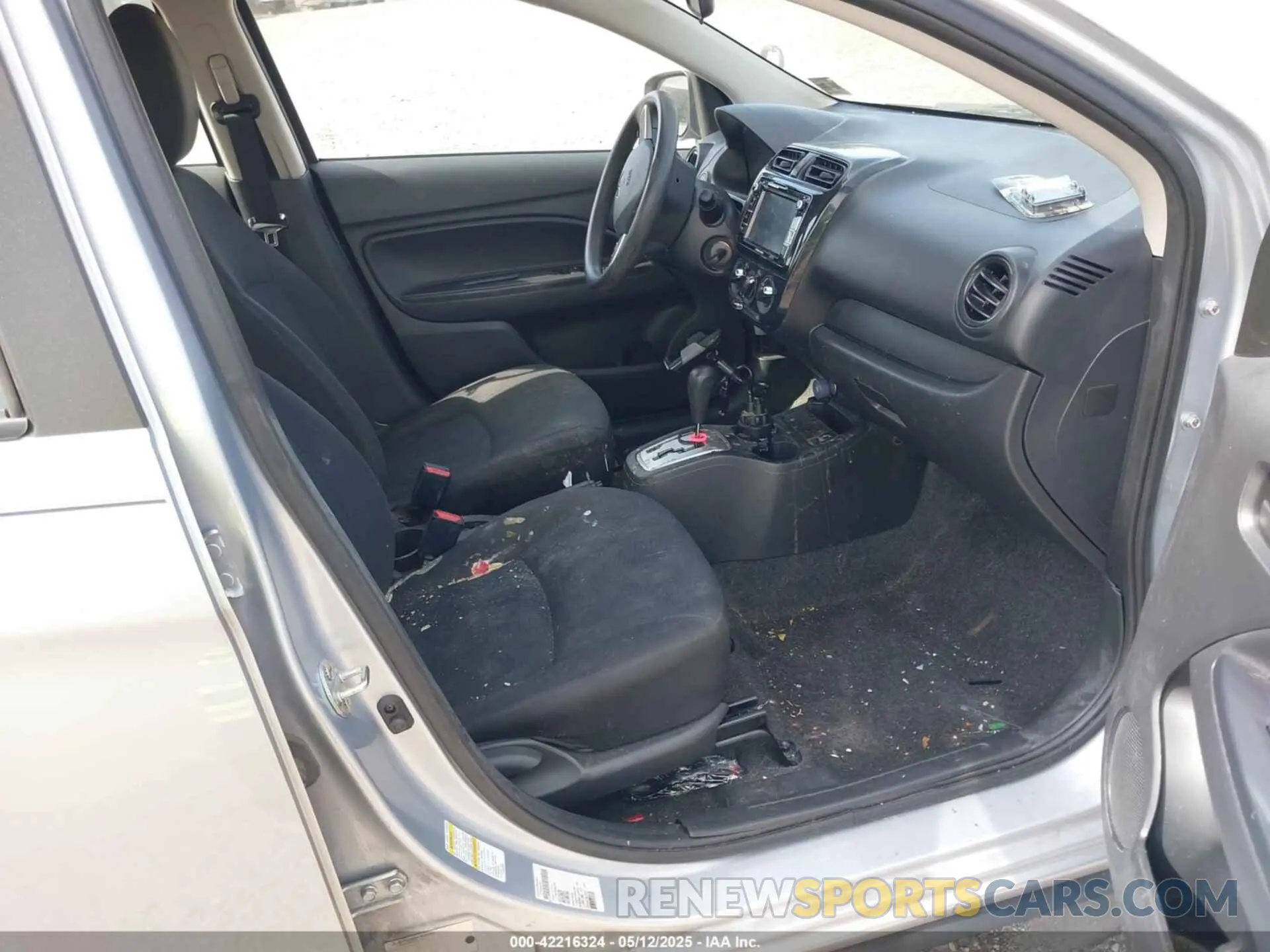 5 Photograph of a damaged car ML32F3FJ0KHF00792 MITSUBISHI MIRAGE G4 2019