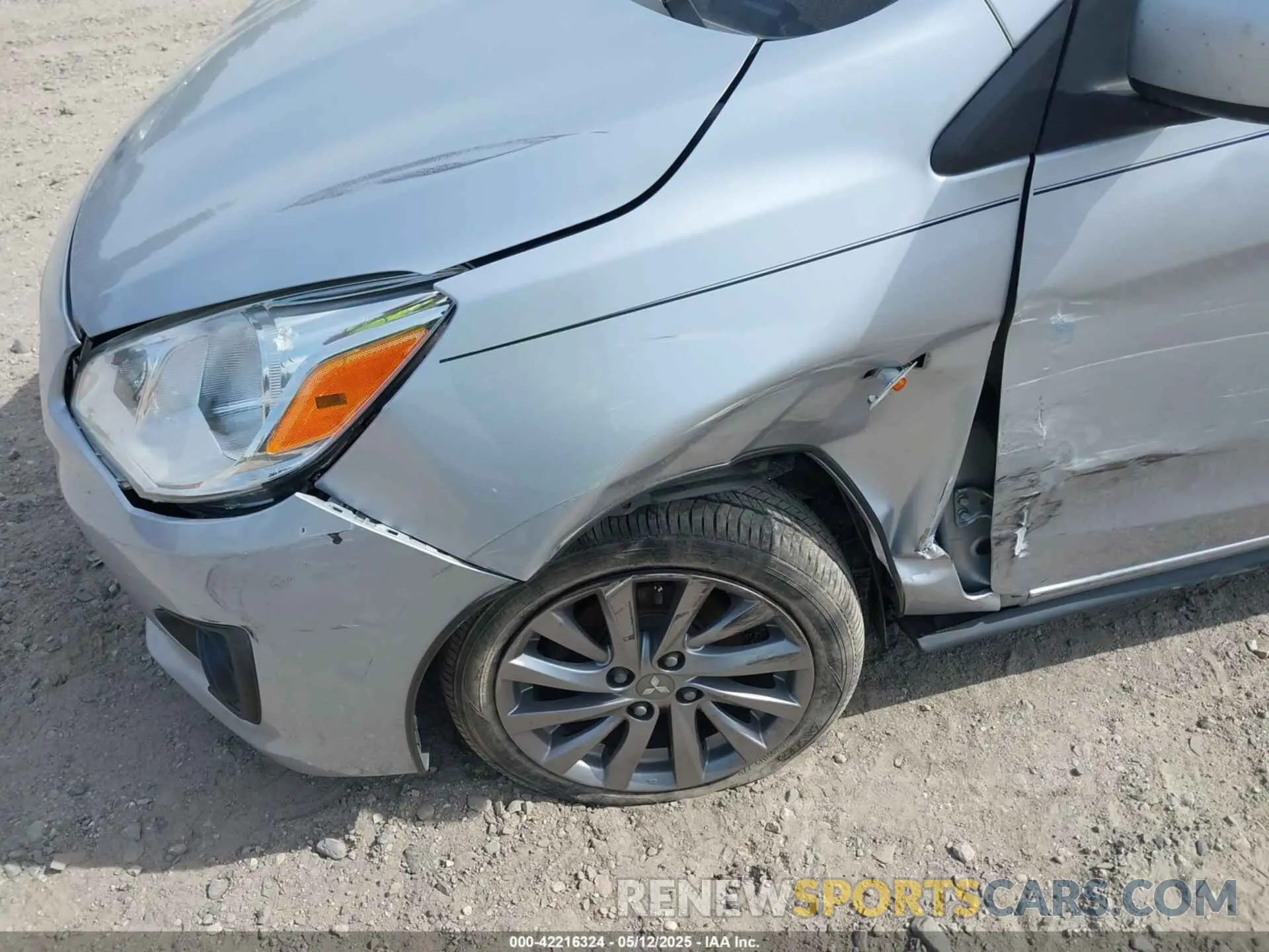 6 Photograph of a damaged car ML32F3FJ0KHF00792 MITSUBISHI MIRAGE G4 2019