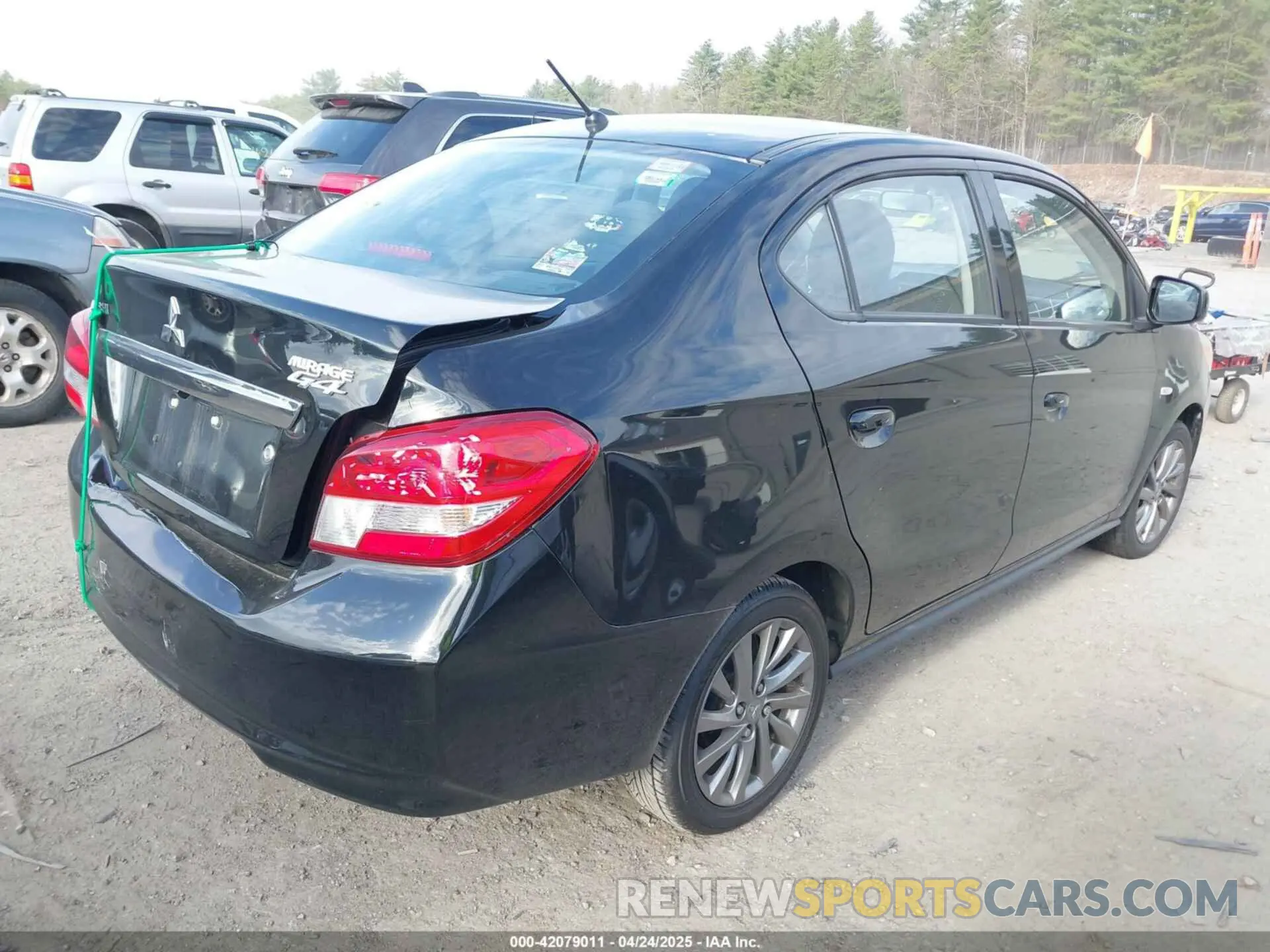4 Photograph of a damaged car ML32F3FJ0KHF16538 MITSUBISHI MIRAGE G4 2019