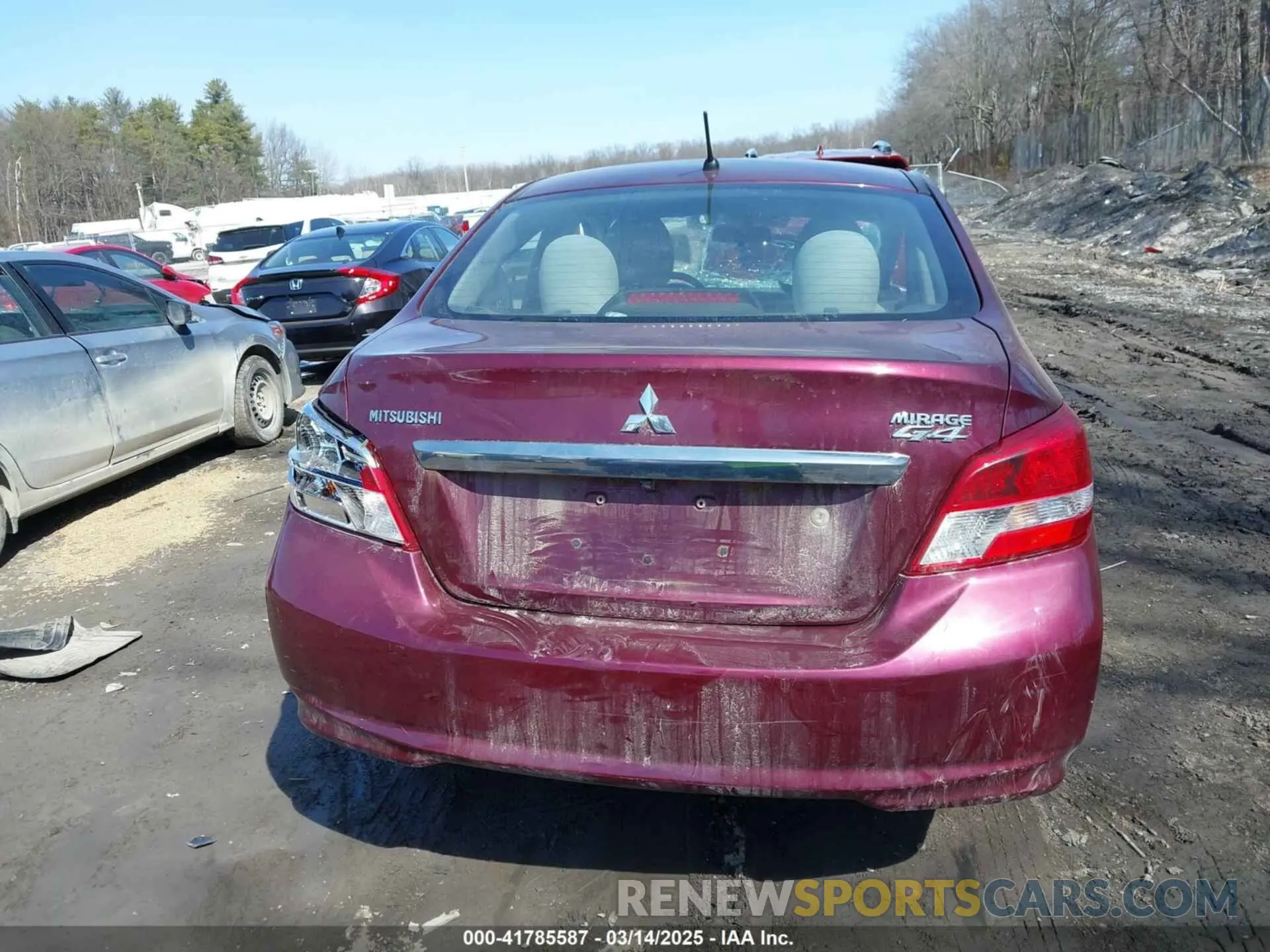 16 Photograph of a damaged car ML32F3FJ1KHF00364 MITSUBISHI MIRAGE G4 2019
