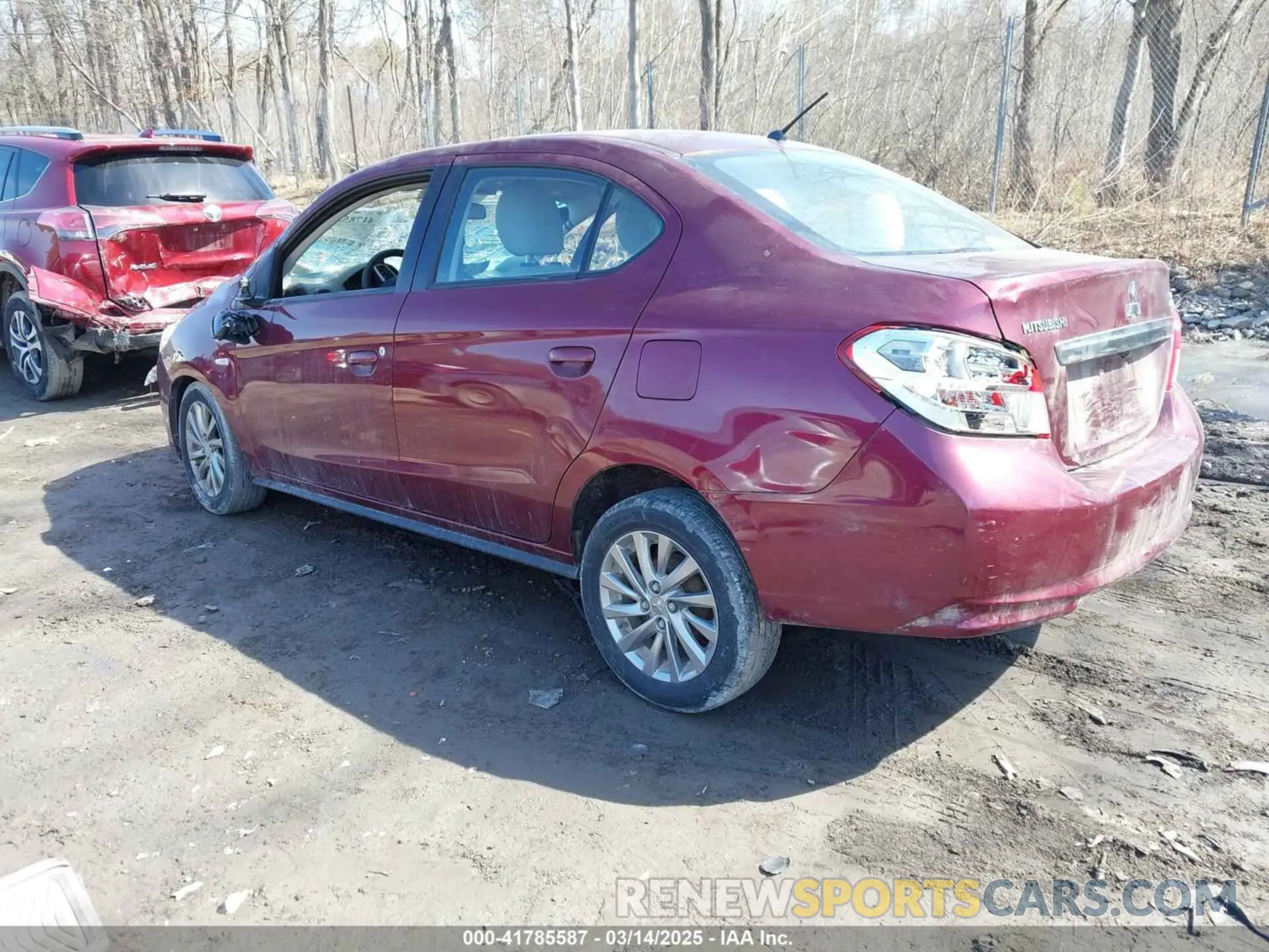 3 Photograph of a damaged car ML32F3FJ1KHF00364 MITSUBISHI MIRAGE G4 2019