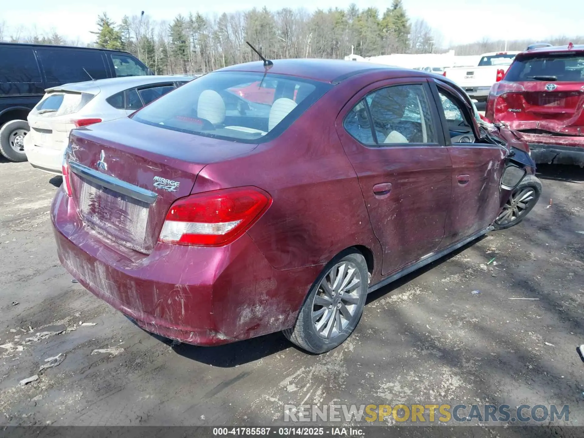 4 Photograph of a damaged car ML32F3FJ1KHF00364 MITSUBISHI MIRAGE G4 2019