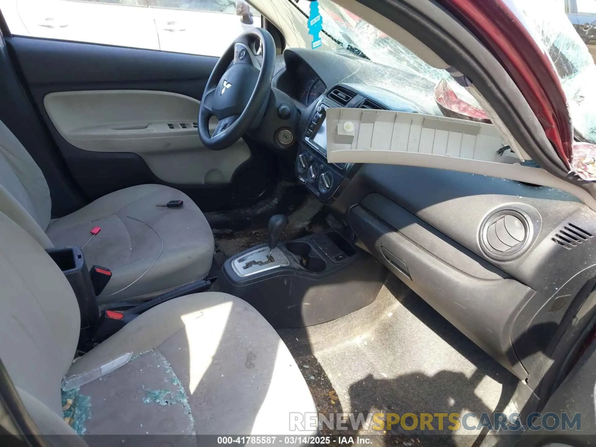 5 Photograph of a damaged car ML32F3FJ1KHF00364 MITSUBISHI MIRAGE G4 2019
