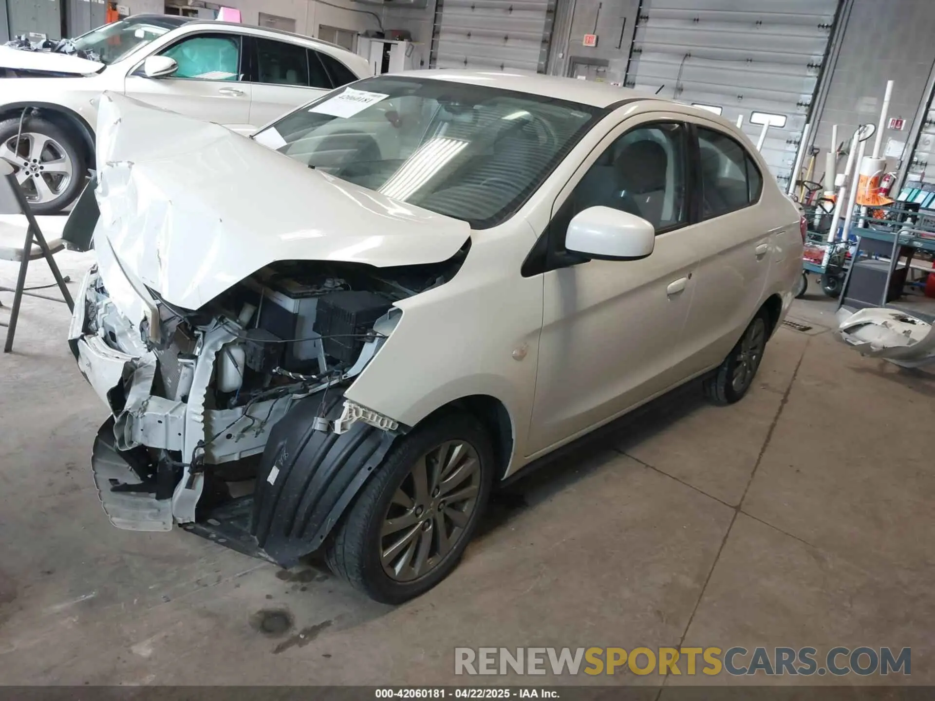 2 Photograph of a damaged car ML32F3FJ1KHF12997 MITSUBISHI MIRAGE G4 2019