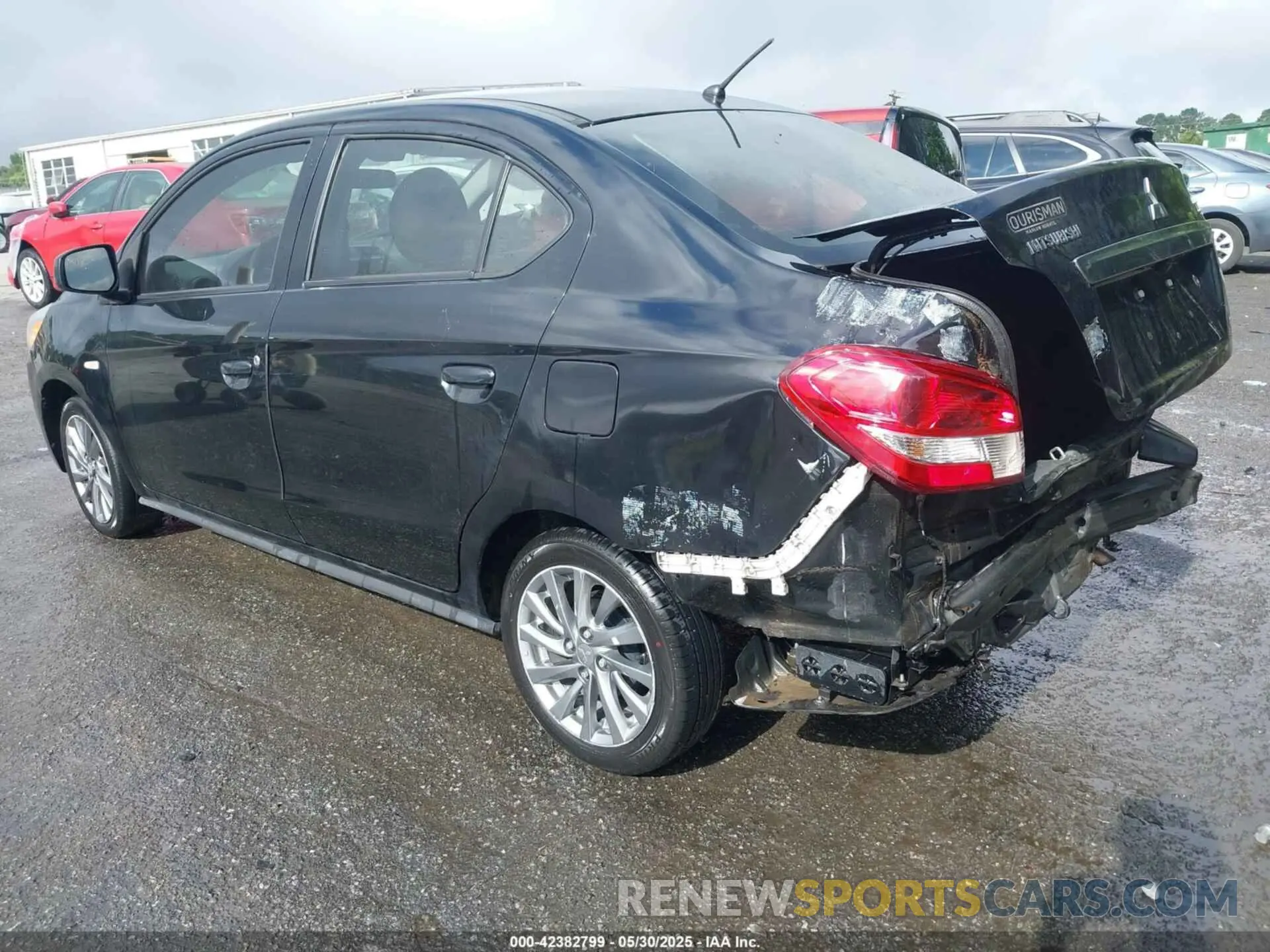3 Photograph of a damaged car ML32F3FJ1KHF17276 MITSUBISHI MIRAGE G4 2019