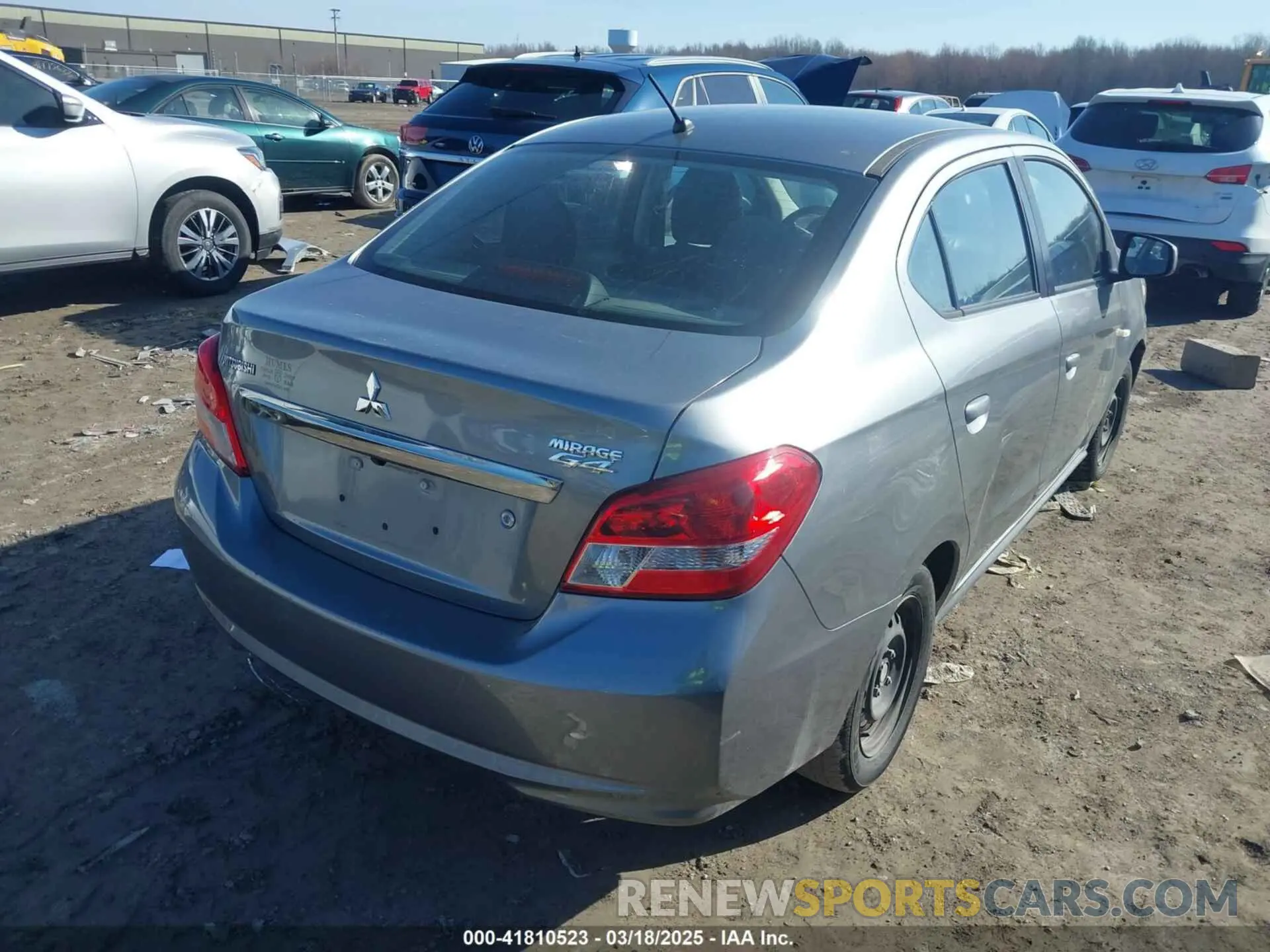 4 Photograph of a damaged car ML32F3FJ1KHF18248 MITSUBISHI MIRAGE G4 2019