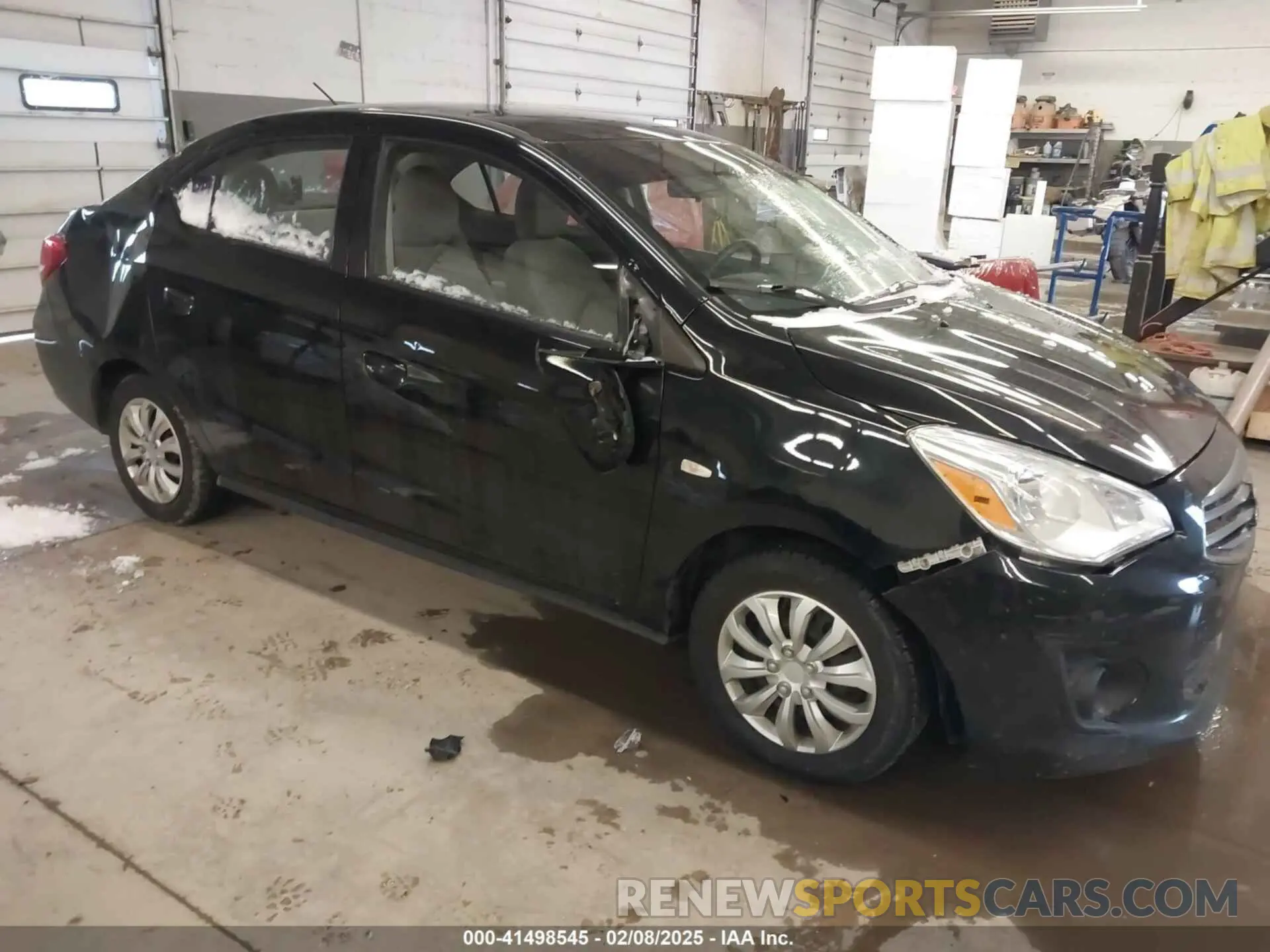 1 Photograph of a damaged car ML32F3FJ2KHF01068 MITSUBISHI MIRAGE G4 2019
