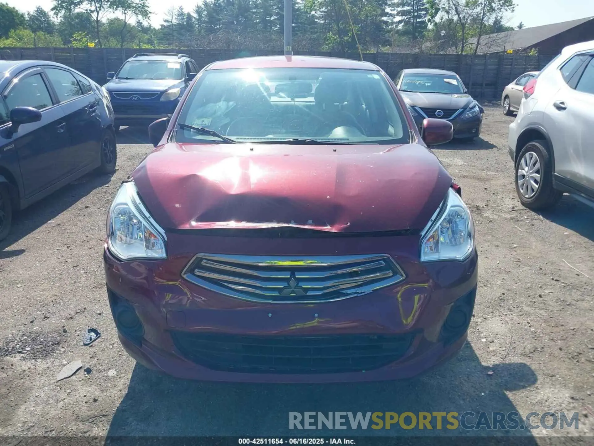 12 Photograph of a damaged car ML32F3FJ2KHF09705 MITSUBISHI MIRAGE G4 2019